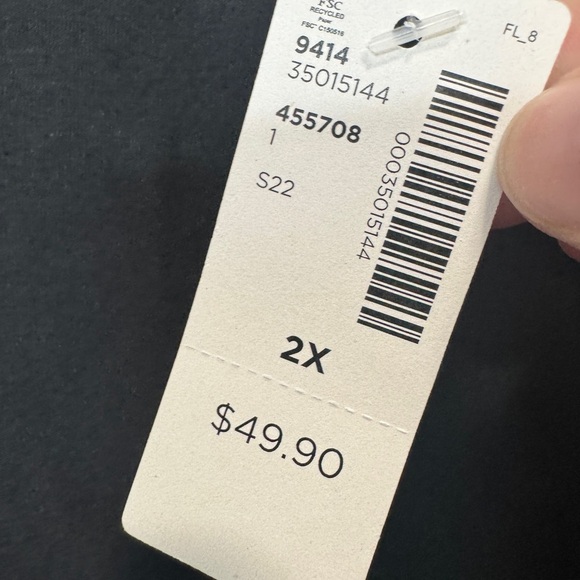 Reitman's Long Sleeve Floral Dress Black - Picture 6 of 10